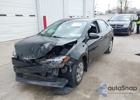 2017 Toyota Corolla Le from USA, damaged, VIN 2T1BURHE0HC922416